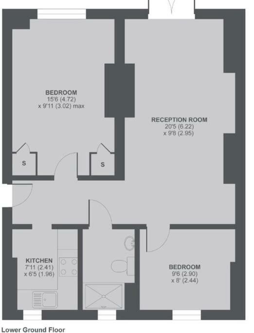 2 Bedroom Apartment Just Off Kings Road Londra Esterno foto
